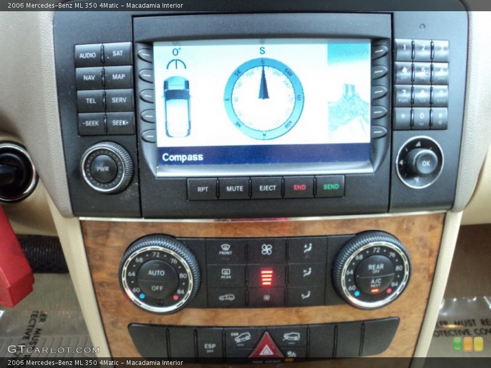 Macadamia Interior Controls for the 2006 Mercedes-Benz ML 350 4Matic #82309801