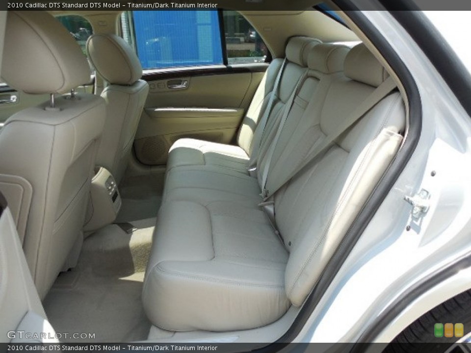 Titanium/Dark Titanium Interior Rear Seat for the 2010 Cadillac DTS  #82312732