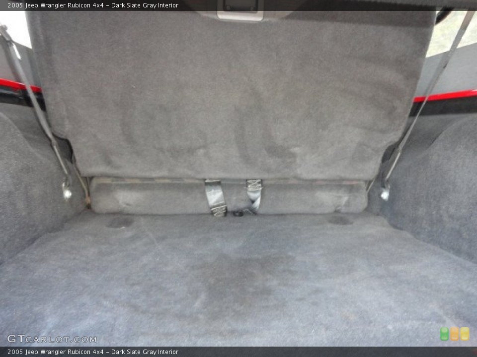 Dark Slate Gray Interior Trunk for the 2005 Jeep Wrangler Rubicon 4x4 #82313419