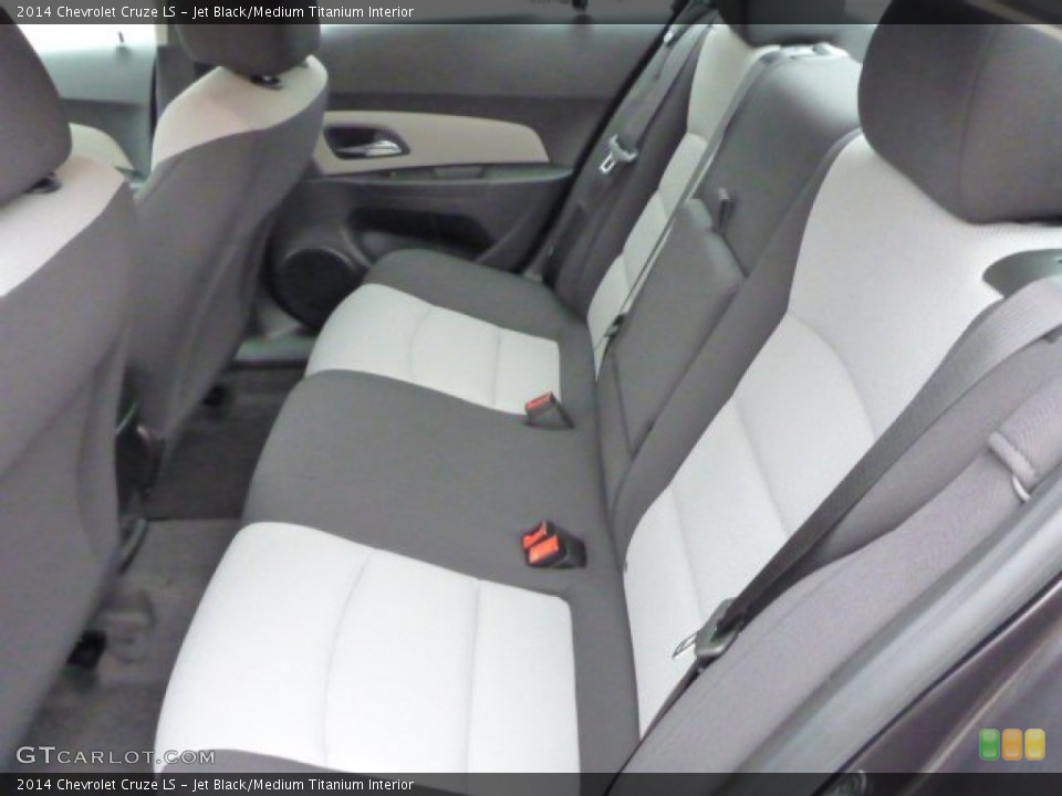 Jet Black/Medium Titanium Interior Rear Seat for the 2014 Chevrolet Cruze LS #82316237