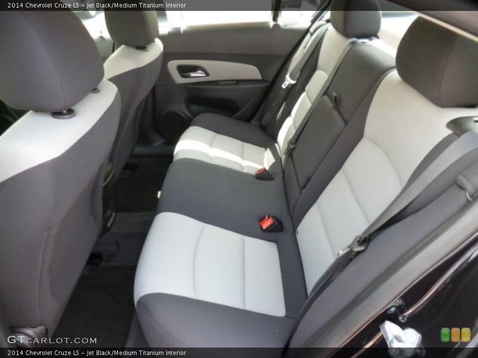 Jet Black/Medium Titanium Interior Rear Seat for the 2014 Chevrolet Cruze LS #82318126