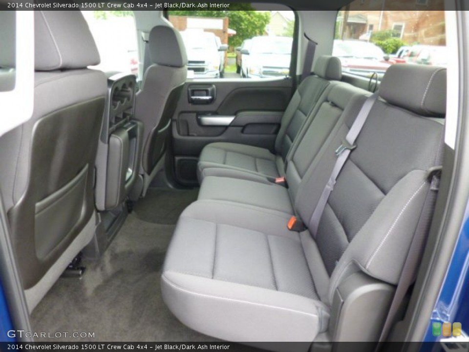 Jet Black/Dark Ash Interior Rear Seat for the 2014 Chevrolet Silverado 1500 LT Crew Cab 4x4 #82318478