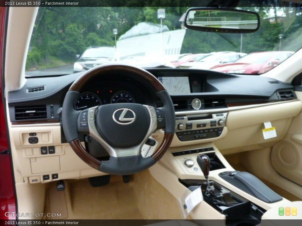 Parchment Interior Dashboard for the 2013 Lexus ES 350 #82321671