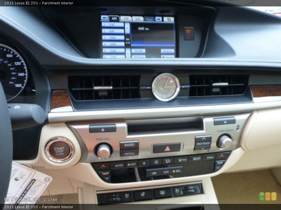 Parchment Interior Controls for the 2013 Lexus ES 350 #82321736