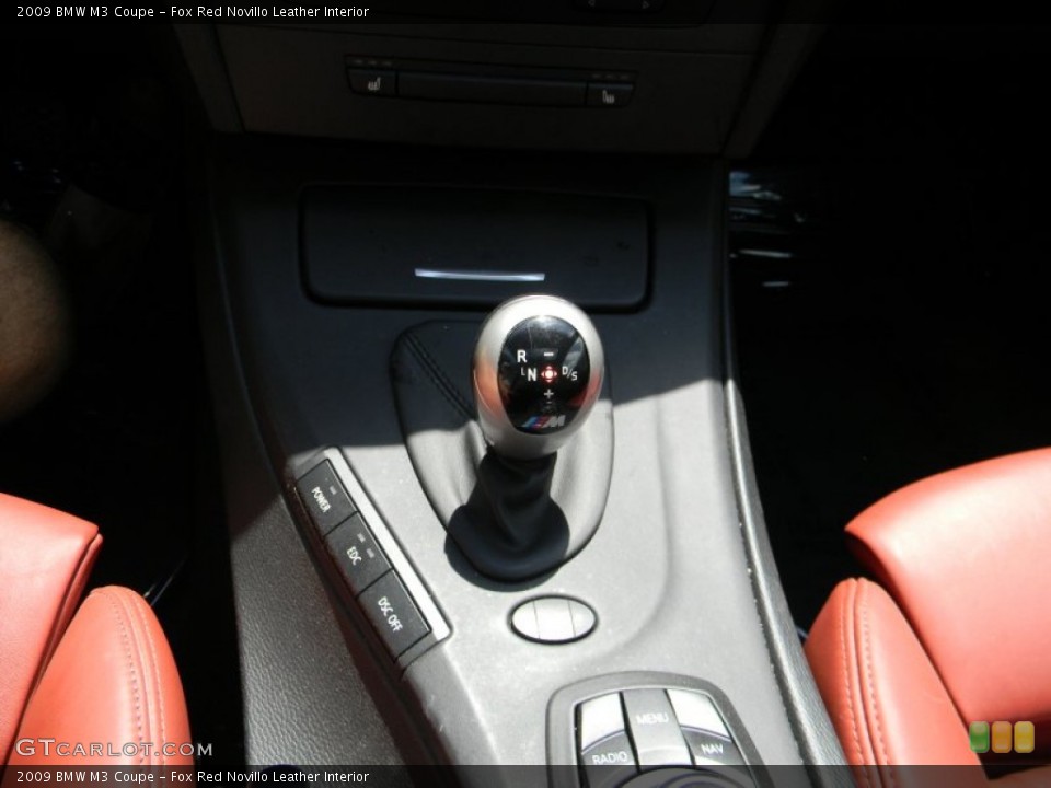 Fox Red Novillo Leather Interior Transmission for the 2009 BMW M3 Coupe #82321784