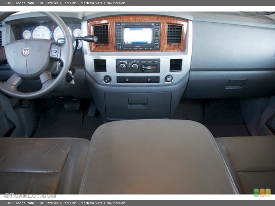 Medium Slate Gray Interior Dashboard for the 2007 Dodge Ram 2500 Laramie Quad Cab #82322243