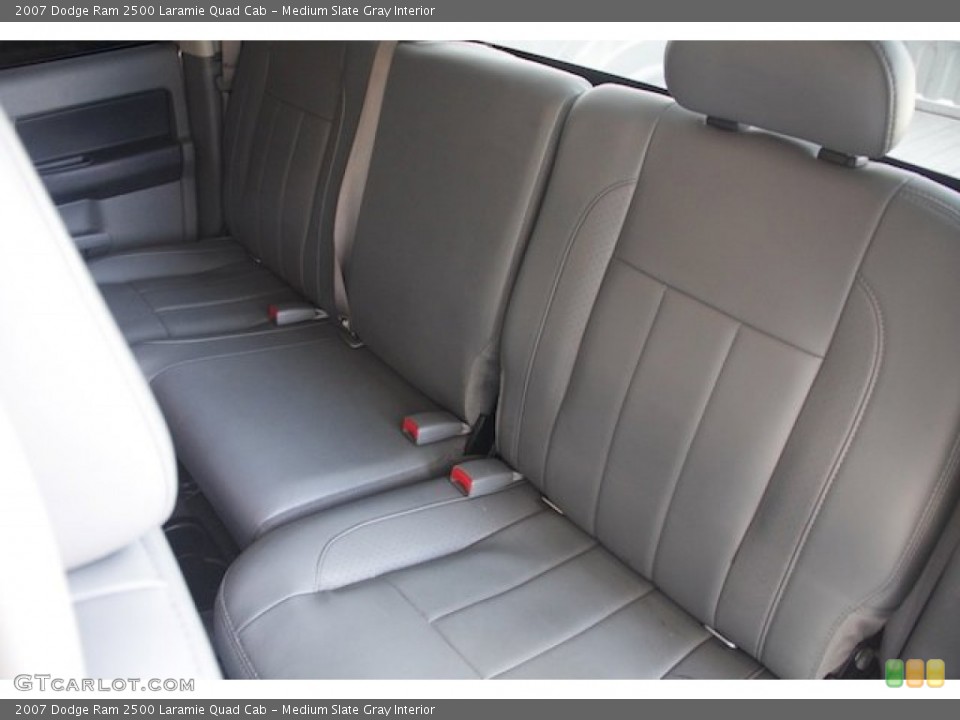 Medium Slate Gray Interior Rear Seat for the 2007 Dodge Ram 2500 Laramie Quad Cab #82322350