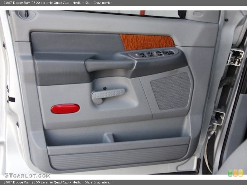 Medium Slate Gray Interior Door Panel for the 2007 Dodge Ram 2500 Laramie Quad Cab #82322450