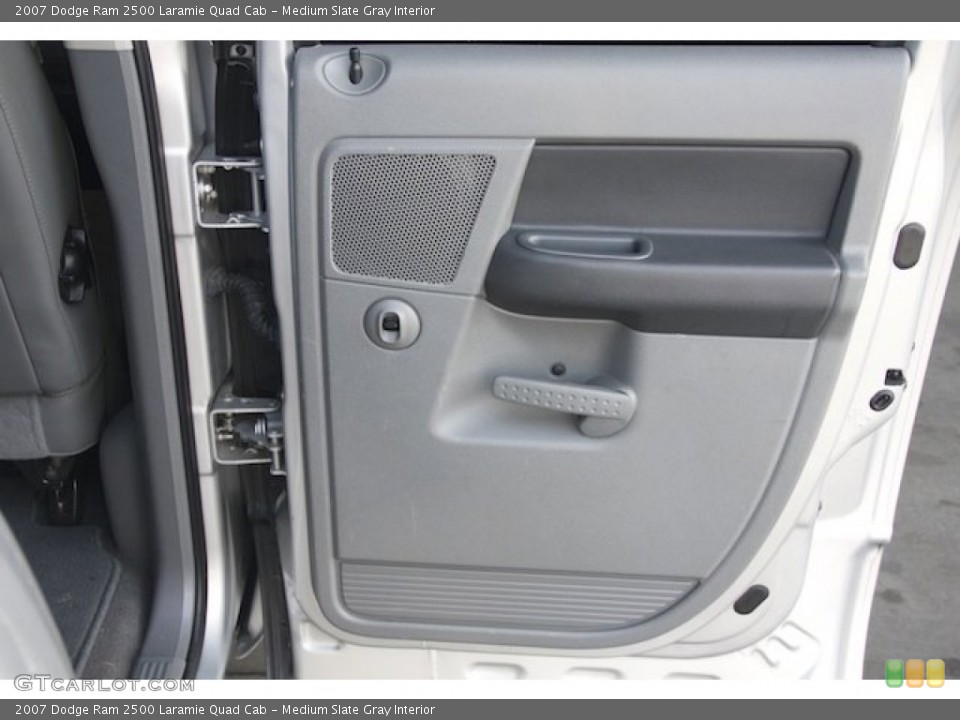 Medium Slate Gray Interior Door Panel for the 2007 Dodge Ram 2500 Laramie Quad Cab #82322468