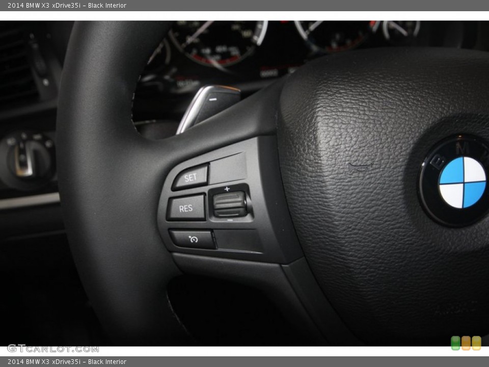 Black Interior Controls for the 2014 BMW X3 xDrive35i #82323968
