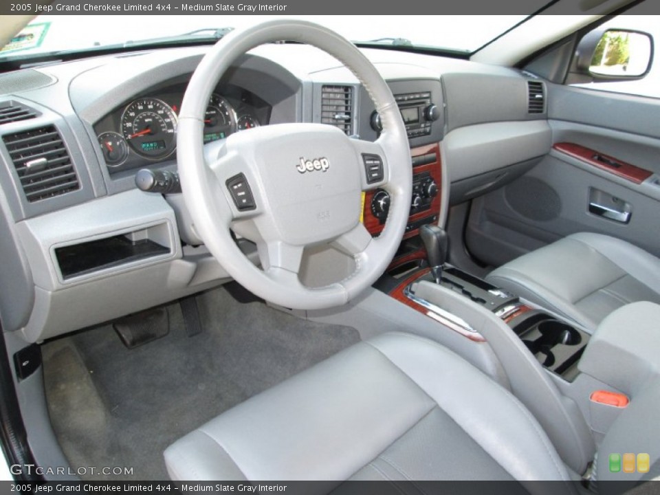 Medium Slate Gray Interior Prime Interior for the 2005 Jeep Grand Cherokee Limited 4x4 #82328920