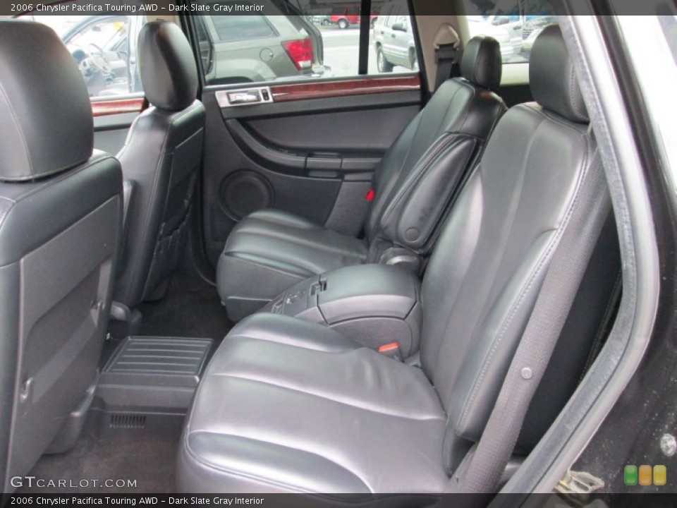 Dark Slate Gray Interior Rear Seat for the 2006 Chrysler Pacifica Touring AWD #82331361
