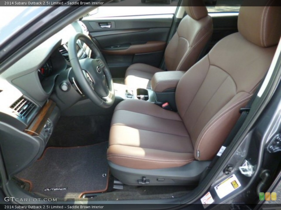 Saddle Brown Interior Photo for the 2014 Subaru Outback 2.5i Limited #82334393