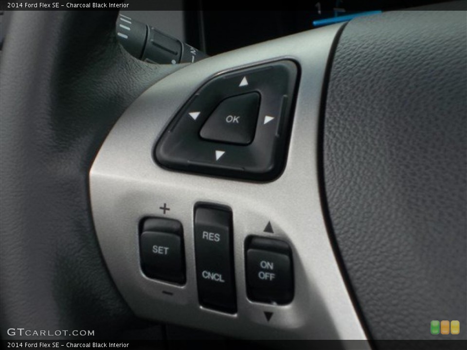 Charcoal Black Interior Controls for the 2014 Ford Flex SE #82335309