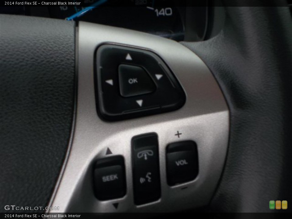 Charcoal Black Interior Controls for the 2014 Ford Flex SE #82335332