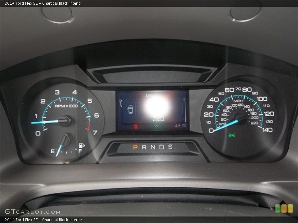 Charcoal Black Interior Gauges for the 2014 Ford Flex SE #82335440