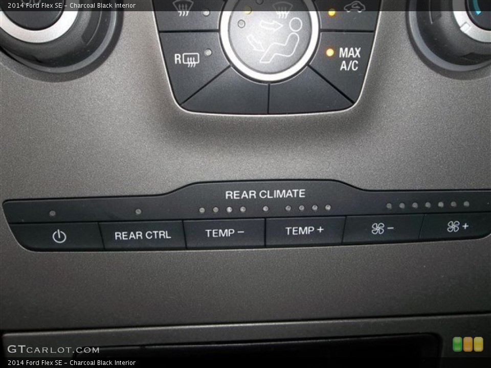 Charcoal Black Interior Controls for the 2014 Ford Flex SE #82335504