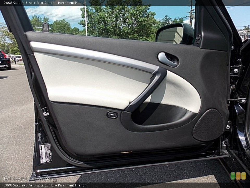 Parchment Interior Door Panel for the 2008 Saab 9-5 Aero SportCombi #82339586