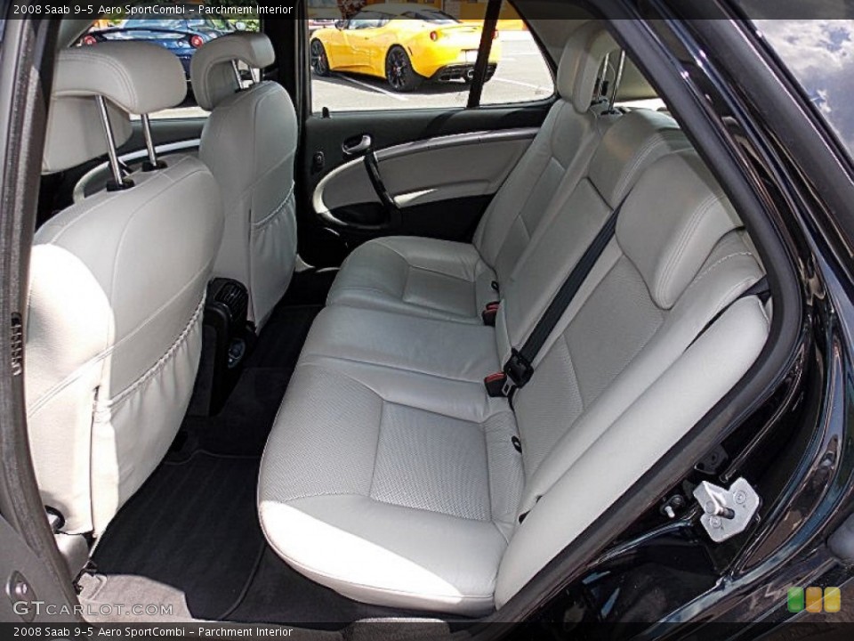 Parchment Interior Rear Seat for the 2008 Saab 9-5 Aero SportCombi #82339826