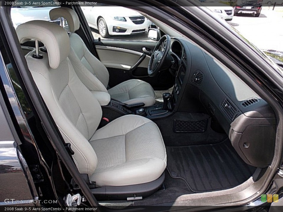 Parchment Interior Front Seat for the 2008 Saab 9-5 Aero SportCombi #82339982