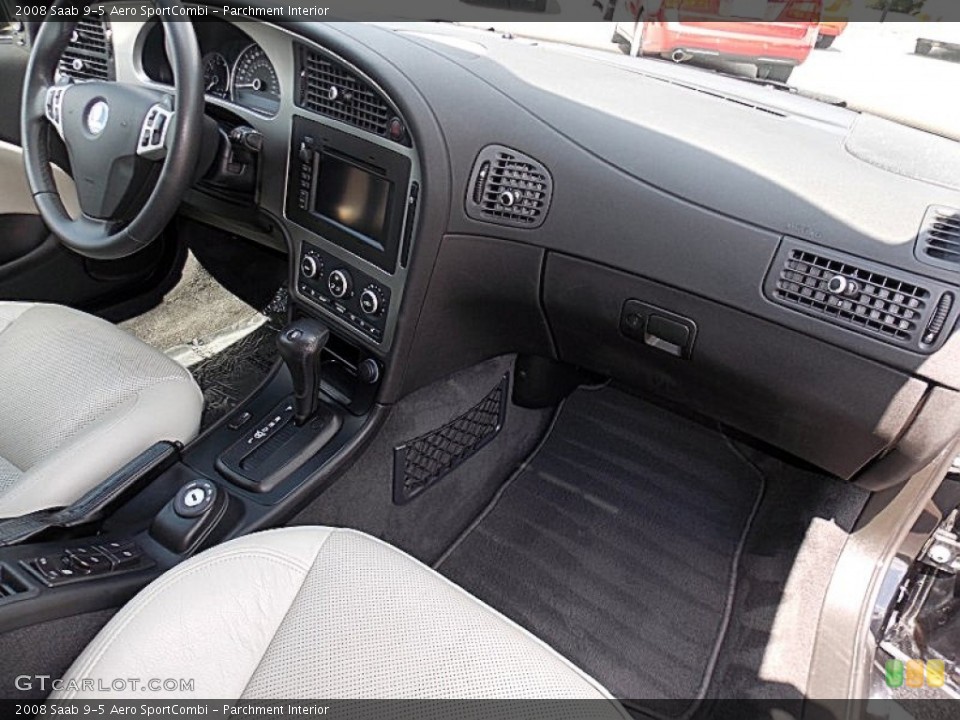 Parchment Interior Dashboard for the 2008 Saab 9-5 Aero SportCombi #82340021