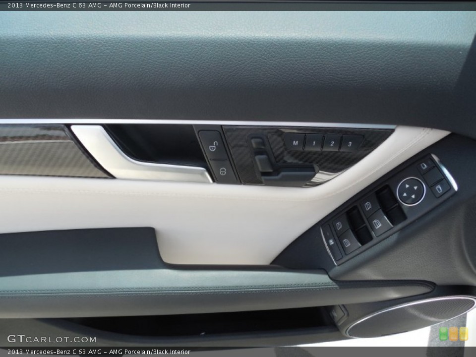 AMG Porcelain/Black Interior Door Panel for the 2013 Mercedes-Benz C 63 AMG #82341443