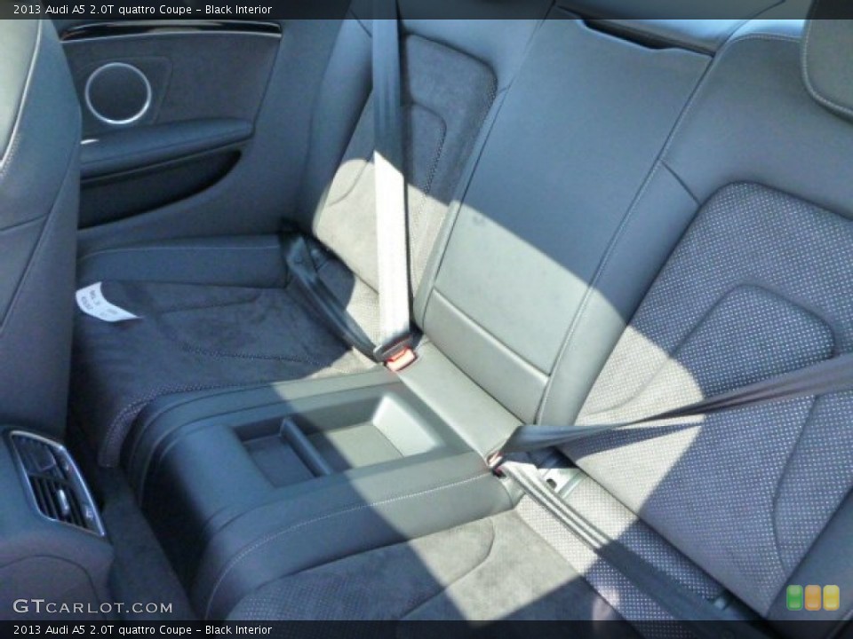 Black Interior Rear Seat for the 2013 Audi A5 2.0T quattro Coupe #82347191