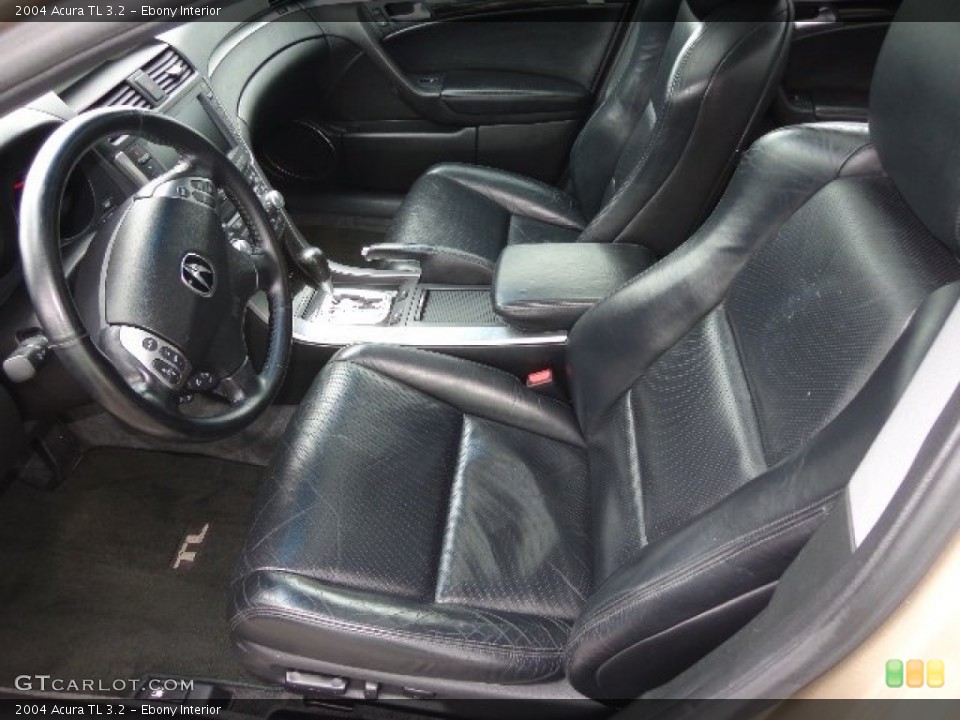 Ebony Interior Front Seat for the 2004 Acura TL 3.2 #82355482