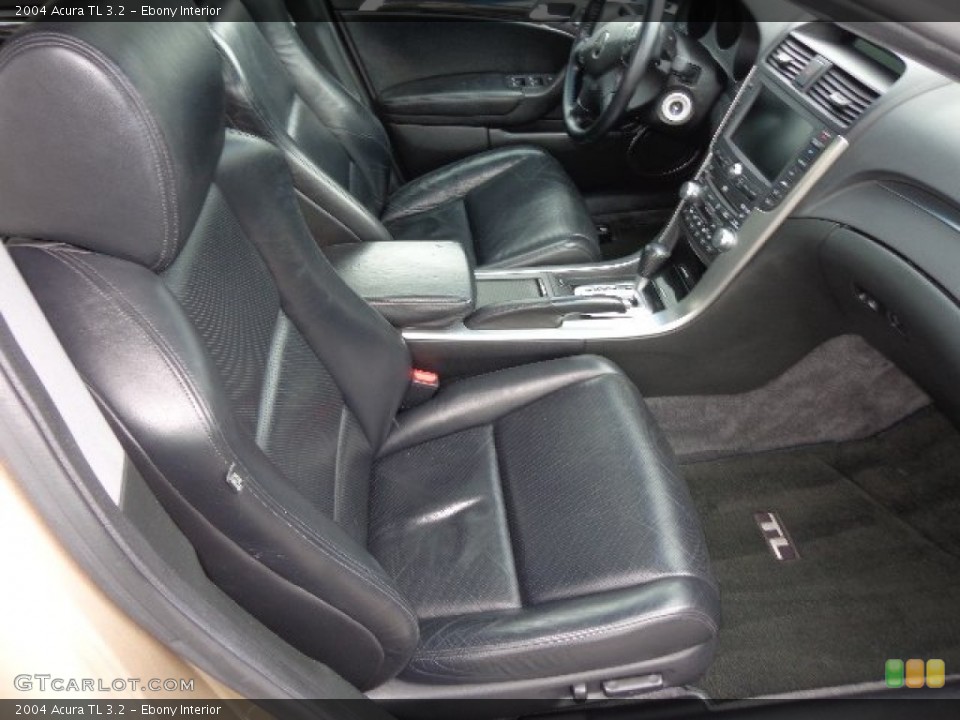 Ebony Interior Front Seat for the 2004 Acura TL 3.2 #82355522