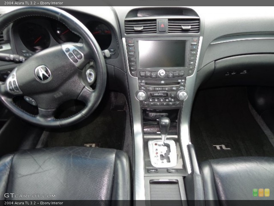 Ebony Interior Dashboard for the 2004 Acura TL 3.2 #82355576