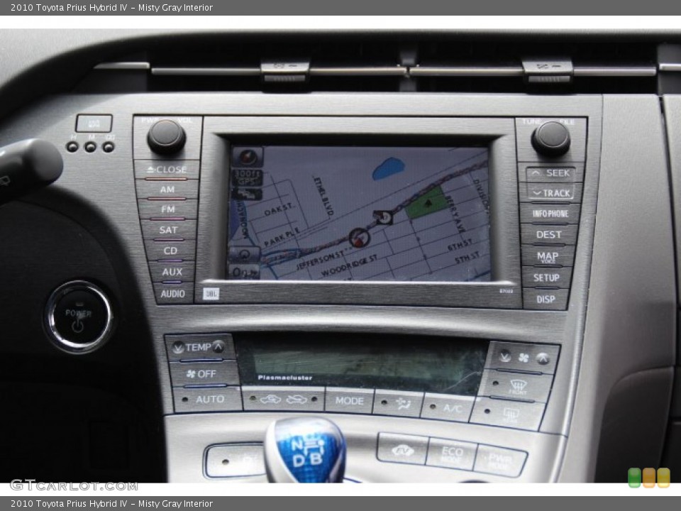 Misty Gray Interior Navigation for the 2010 Toyota Prius Hybrid IV #82356057