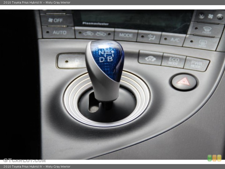 Misty Gray Interior Transmission for the 2010 Toyota Prius Hybrid IV #82356080
