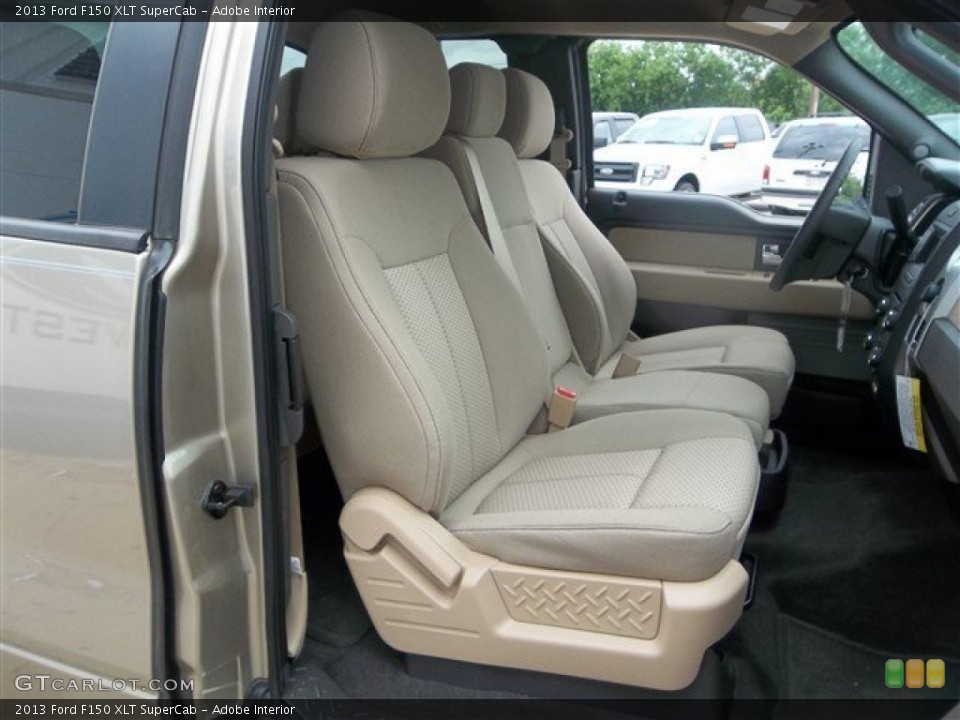 Adobe Interior Front Seat for the 2013 Ford F150 XLT SuperCab #82358418