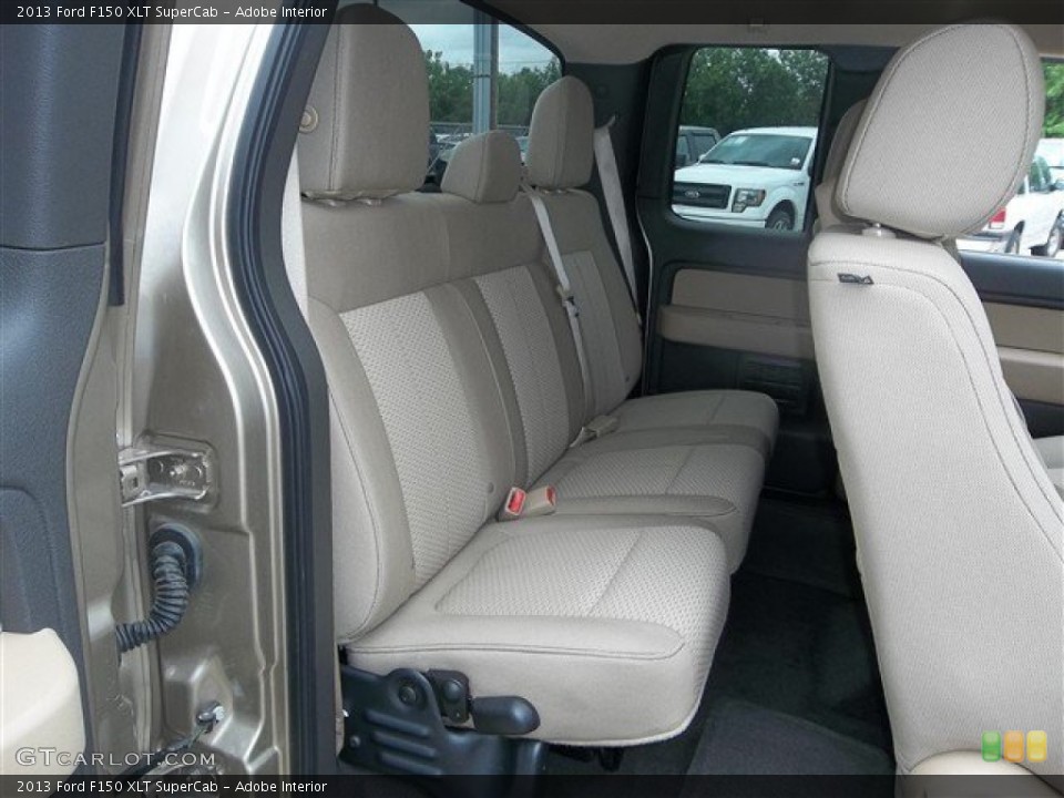 Adobe Interior Rear Seat for the 2013 Ford F150 XLT SuperCab #82358453