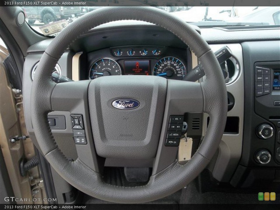 Adobe Interior Steering Wheel for the 2013 Ford F150 XLT SuperCab #82358485