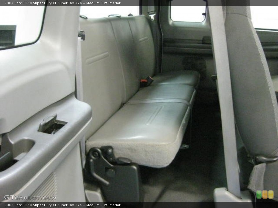Medium Flint Interior Rear Seat for the 2004 Ford F250 Super Duty XL SuperCab 4x4 #82365202