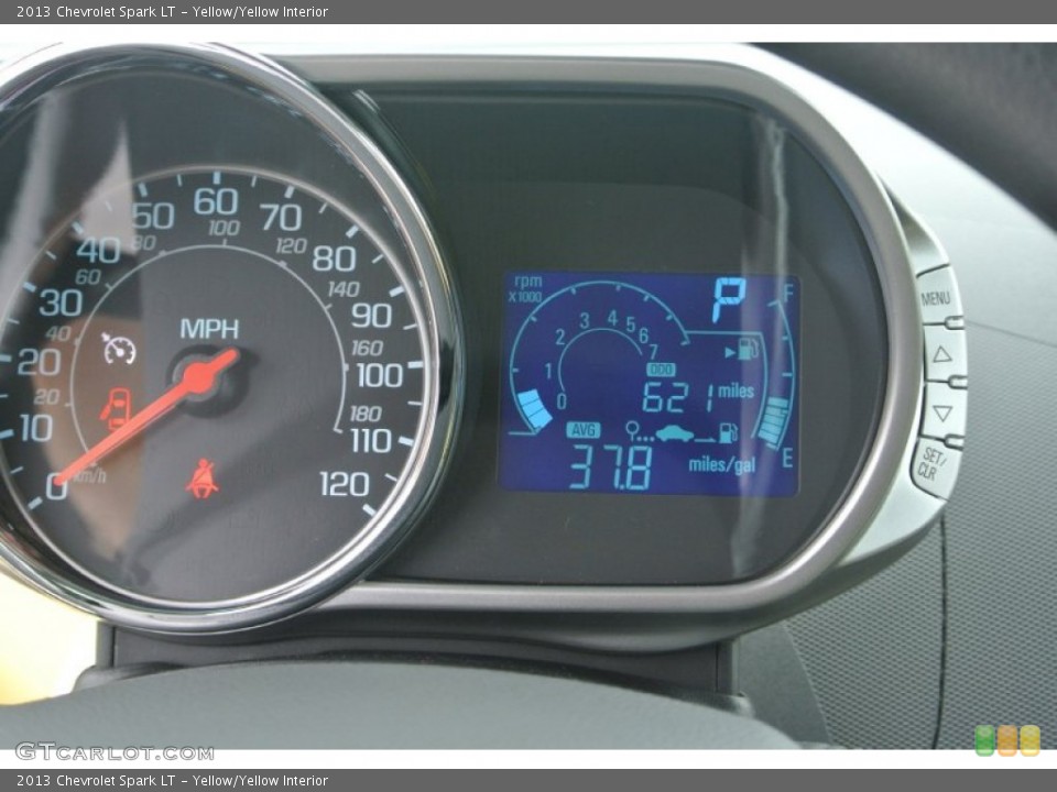 Yellow/Yellow Interior Gauges for the 2013 Chevrolet Spark LT #82365415