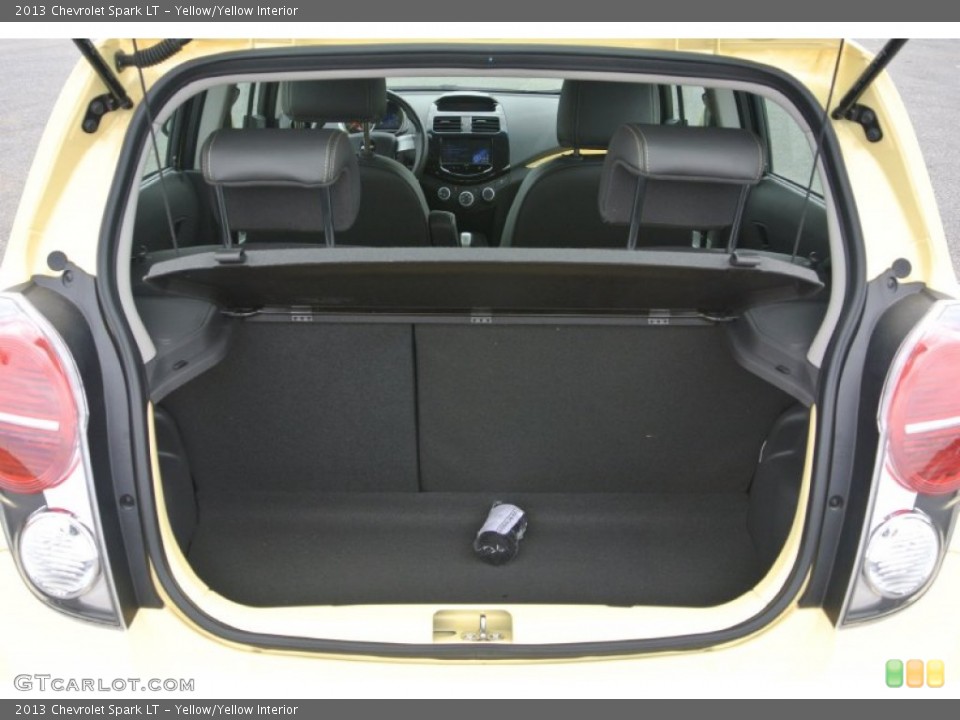 Yellow/Yellow Interior Trunk for the 2013 Chevrolet Spark LT #82365460