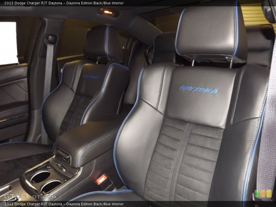 Daytona Edition Black/Blue Interior Front Seat for the 2013 Dodge Charger R/T Daytona #82366778