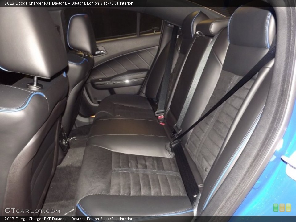 Daytona Edition Black/Blue Interior Rear Seat for the 2013 Dodge Charger R/T Daytona #82366849