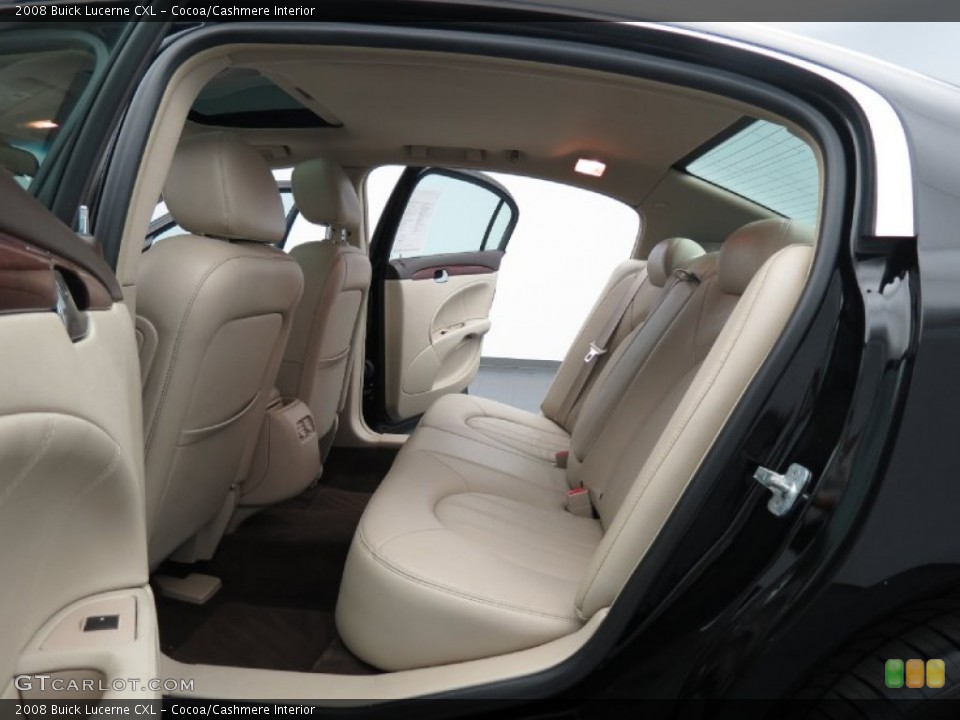 Cocoa/Cashmere Interior Rear Seat for the 2008 Buick Lucerne CXL #82366871