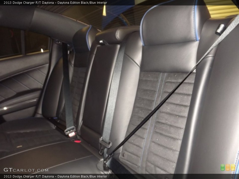 Daytona Edition Black/Blue Interior Rear Seat for the 2013 Dodge Charger R/T Daytona #82366875