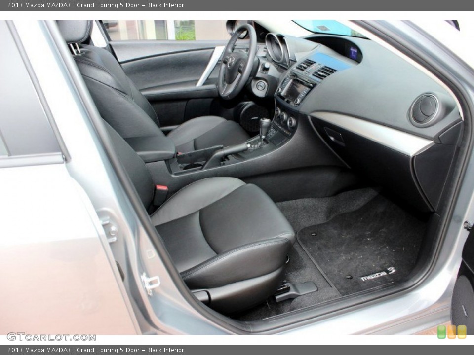 Black Interior Photo for the 2013 Mazda MAZDA3 i Grand Touring 5 Door #82369693