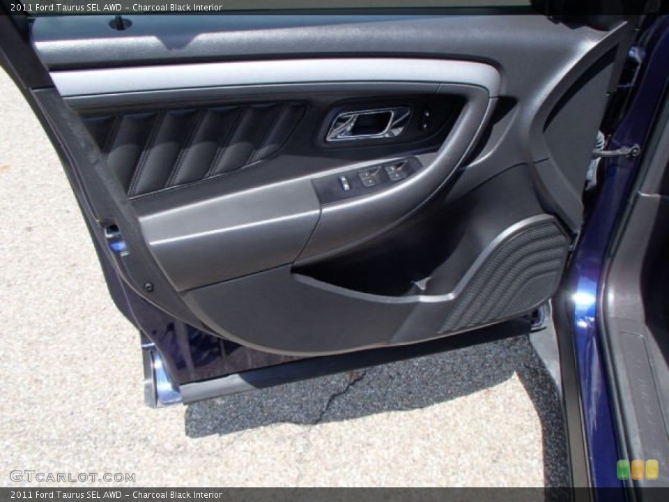Charcoal Black Interior Door Panel for the 2011 Ford Taurus SEL AWD #82369945