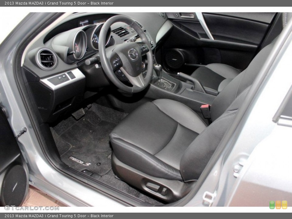 Black 2013 Mazda MAZDA3 Interiors