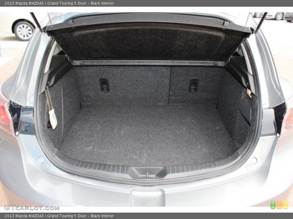 Black Interior Trunk for the 2013 Mazda MAZDA3 i Grand Touring 5 Door #82370050