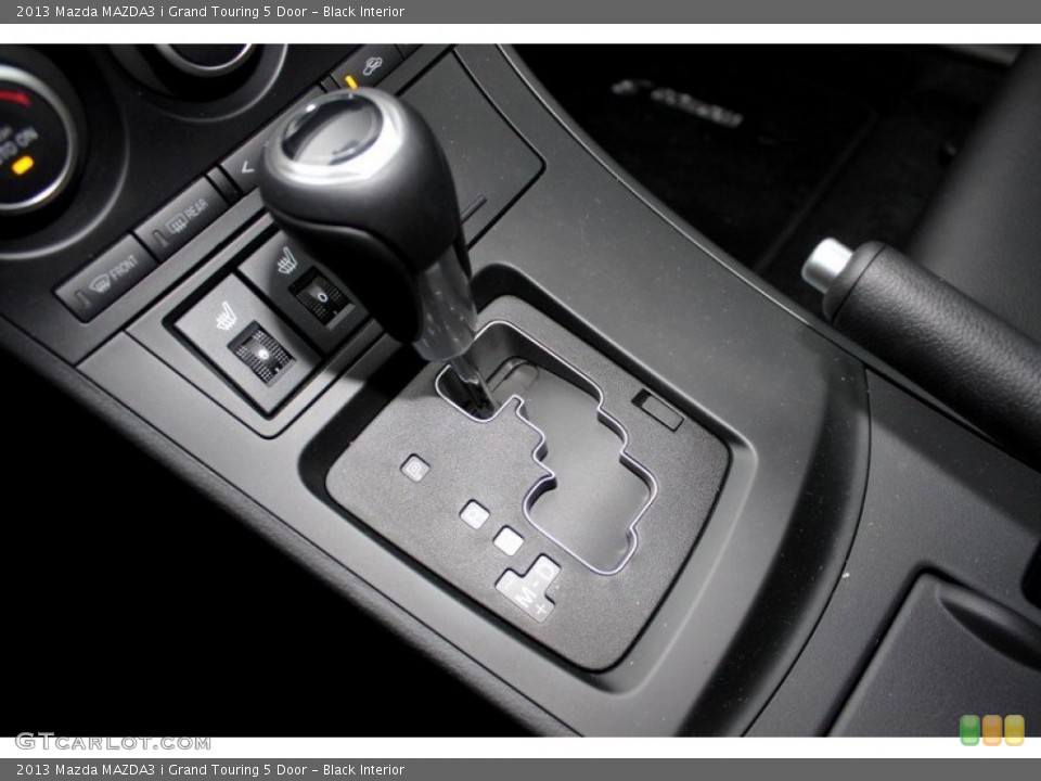 Black Interior Transmission for the 2013 Mazda MAZDA3 i Grand Touring 5 Door #82370131
