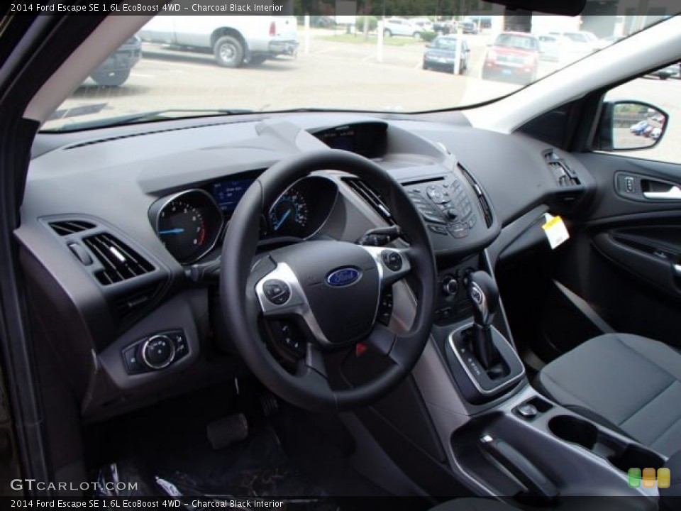 Charcoal Black Interior Dashboard for the 2014 Ford Escape SE 1.6L EcoBoost 4WD #82371278