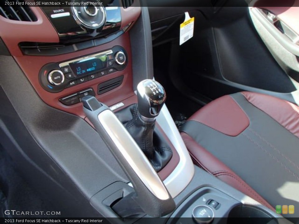 Tuscany Red Interior Transmission for the 2013 Ford Focus SE Hatchback #82373097