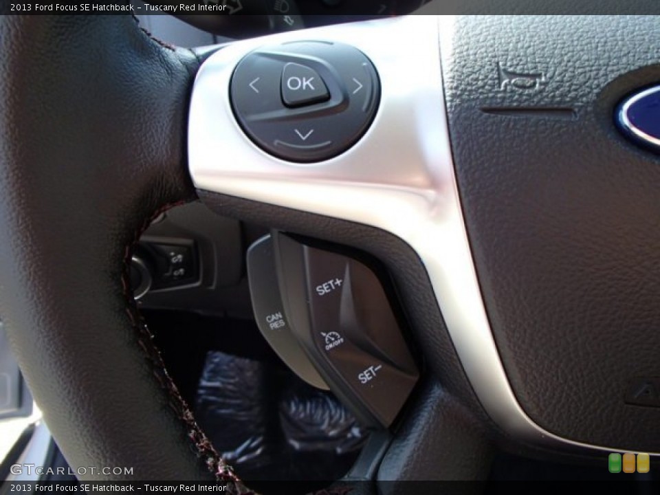 Tuscany Red Interior Controls for the 2013 Ford Focus SE Hatchback #82373166
